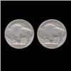 Image 2 : 1923P/S Buffalo 5c Better Circulated Pair (COI-8792)