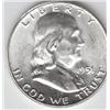 Image 1 : BLAZING BU FRANKLIN SILVER HALF UNCIRCULATED 1951