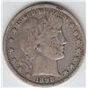 Image 1 : 1898 BARBER HALF DOLLAR NICE DETAILS