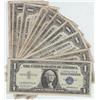 Image 1 : LOT OF 10 $1 SILVER CERTIFICATES INCLUDING 2 1935 PLAIN