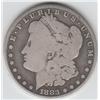Image 1 : 1883 CC $1 SILVER MORGAN CARSON CITY