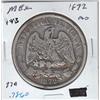 Image 1 : 1872 MEXICO SILVER PESO .7860 OUNCE PURE SILVER