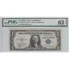 Image 1 : $1 1935 A SILVER CERTIFICATE NEW PMG HOLDER UNCIRCULATED EPQ