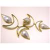 Image 3 : 14k Yellow Gold Earrings with Pearl