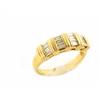 Image 1 : 14k Yellow Gold Ring with Diamonds
