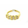 Image 2 : 14k Yellow Gold Ring with Diamonds