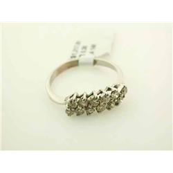 14k White Gold with Diamond