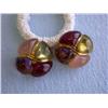 Image 3 : Laura Munder 18k Yellow Gold Clip On Earrings with Multi-colored Gemstones