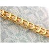 Image 1 : 14k Yellow Gold Bracelet with Diamonds