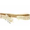 Image 5 : 14k Yellow Gold Bracelet with Diamonds