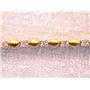 Image 3 : 14k Two Toned Gold Bracelet with Diamonds