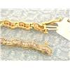 Image 5 : 14k Gold Bracelet with Diamonds