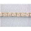 Image 2 : 14k Gold Bracelet with Diamonds