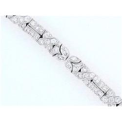 18k White Gold Diamond Bracelet