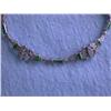 Image 3 : 18k White Gold Bracelet with Diamonds and Tsavorite