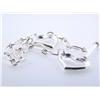 Image 5 : Sterling Silver Heart Bracelet made in ITALY