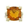 Image 2 : DAVID YURMAN 15MM CITRINE CUSHION ON POINT RING