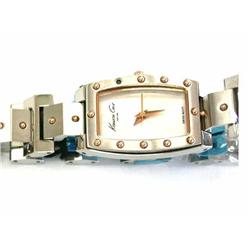 Kenneth Cole Swiss Gold-Tone Bracelet Watch for Women