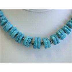 Silver and Turquoise Necklace