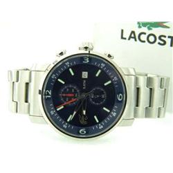 Lacoste Men Mainsail Blue Dial Stainless Steel Watch