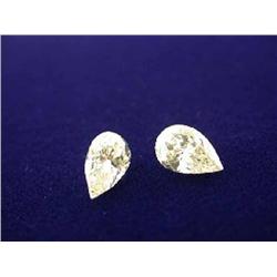 Matching Pear Shaped Diamonds