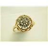 Image 1 : 14k Yellow Gold Diamond Ring