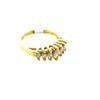 Image 4 : 14k Yellow Gold Ring with Diamond