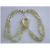 Image 3 : Silver and Aventurine Necklace