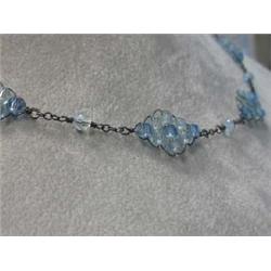 Blue Quartz Necklace