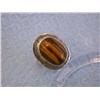 Image 1 : Silver Ring with Tigers Eye