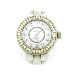 Peugeot SWISS Ladies White Ceramic Watch