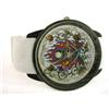 Image 1 : Ed Hardy Men's AU-FS Autometer Flaming Skull Watch