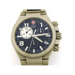 Swiss Army Victorinox Men's All Stainless Steel Convoy Date Watch