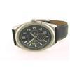 Image 2 : Mens Lucien Piccard Leather 3 Eye Day Date Watch