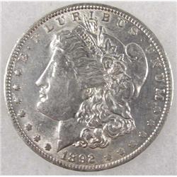 1892-O MORGAN SILVER DOLLAR