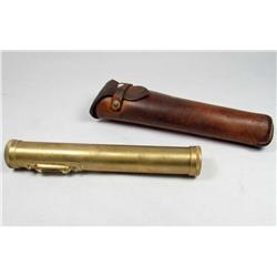 VINTAGE KEUFFEL AND ESSER N5702 HAND LEVEL W/ LEATHER CASE