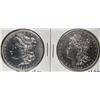 Image 1 : LOT OF 2 MORGAN SILVER DOLLARS