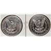 Image 2 : LOT OF 2 MORGAN SILVER DOLLARS