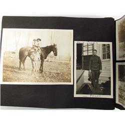 C. 1920'S BRIDGER BILLINGS MONTANA PHOTO ALBUM W/ APPROX. 67 PHOTOS