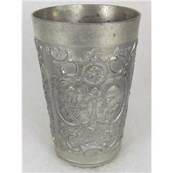 1905 LEWIS AND CLARK EXPOSITION PEWTER SOUVENIR CUP - PORTLAND, OR.