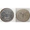 Image 2 : LOT OF 2 MORGAN SILVER DOLLARS