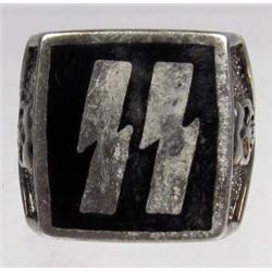 WW2 GERMAN NAZI WAFFEN SS OFFICERS RING