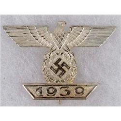 WW2 GERMAN NAZI 1ST CLASS CLASP TO THE IRON CROSS