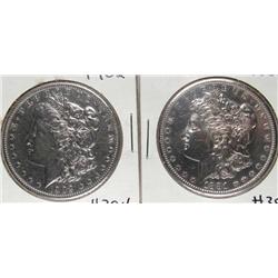 LOT OF 2 MORGAN SILVER DOLLARS