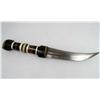 Image 3 : EARLY MIDDLE EASTERN FIGHTING KNIFE W/ INLAY HANDLE AND SHEATH