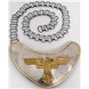 Image 4 : RARE WW2 GERMAN NAZI FELDHERRNHALLE GORGET AND NECK CHAIN