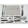 Image 4 : 69 PIECE WESTMORELAND STERLING SILVER  SILVERWARE SET