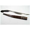 Image 1 : WW2 ERA PHILIPPINES FIGHTING KNIFE W/ WOODEN SHEATH AND HANDLE