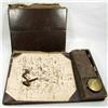 Image 3 : CIVIAL WAR ERA FIELD WRITING DESK W/ INKWELL AND PEN TRAY