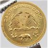 Image 2 : 1850 CALIFORNIA GOLD TOKEN - HALF SIZE - EUREKA ROUND